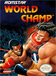 Box cover for World Champ:  Super Boxing Great Fight on the Nintendo NES.