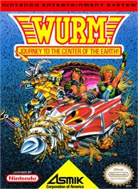 Box cover for Wurm: Journey to the Center of the Earth on the Nintendo NES.