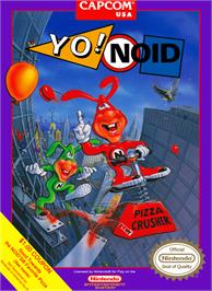Box cover for Yo! Noid on the Nintendo NES.