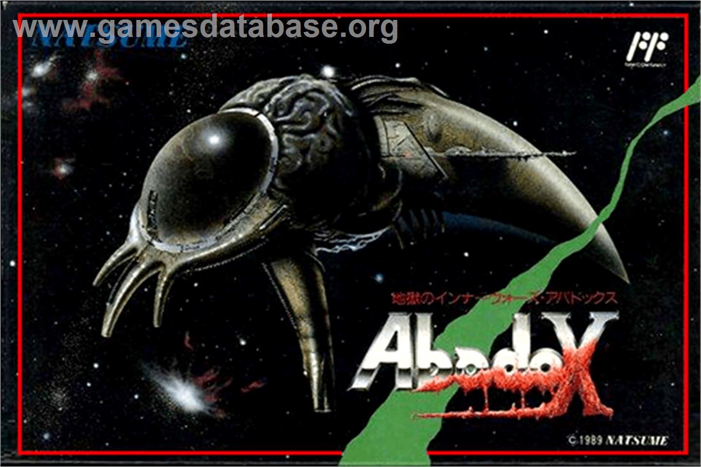 Abadox: The Deadly Inner War - Nintendo NES - Artwork - Box