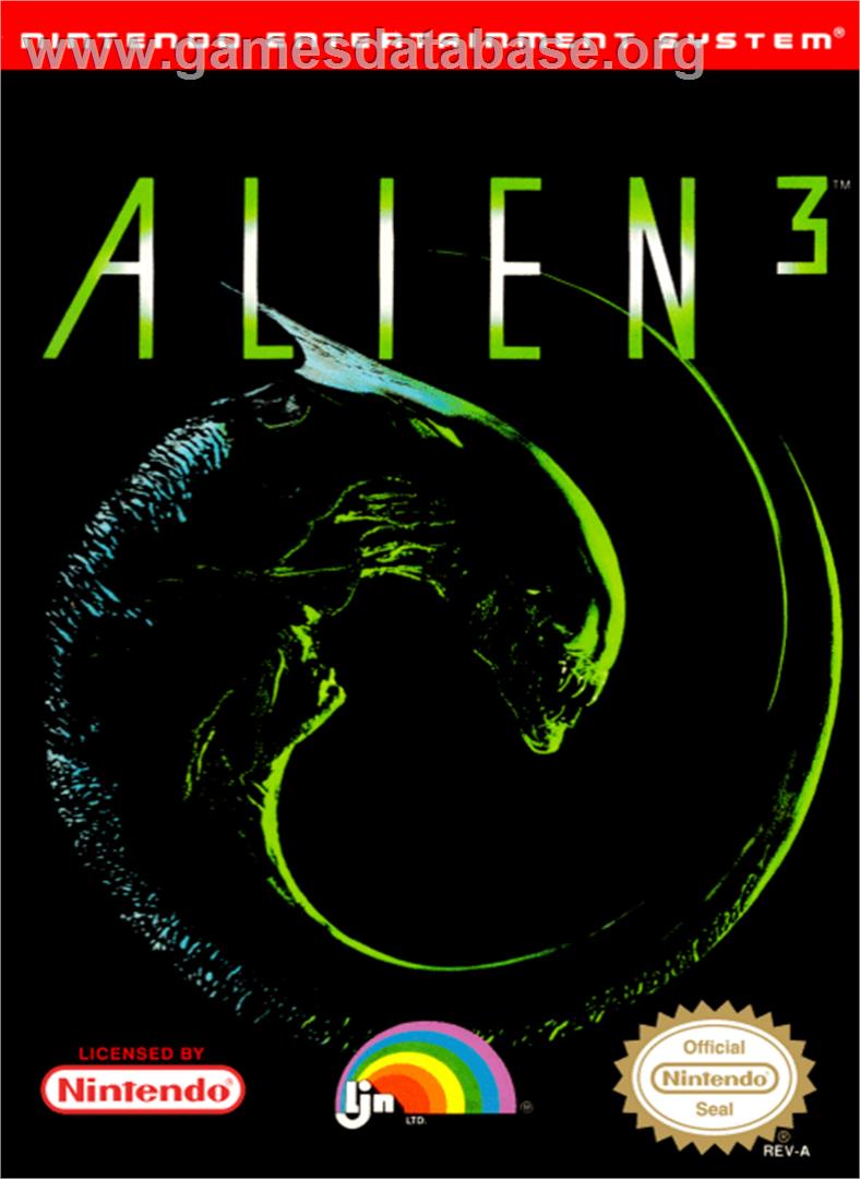 Alien³ - Nintendo NES - Artwork - Box