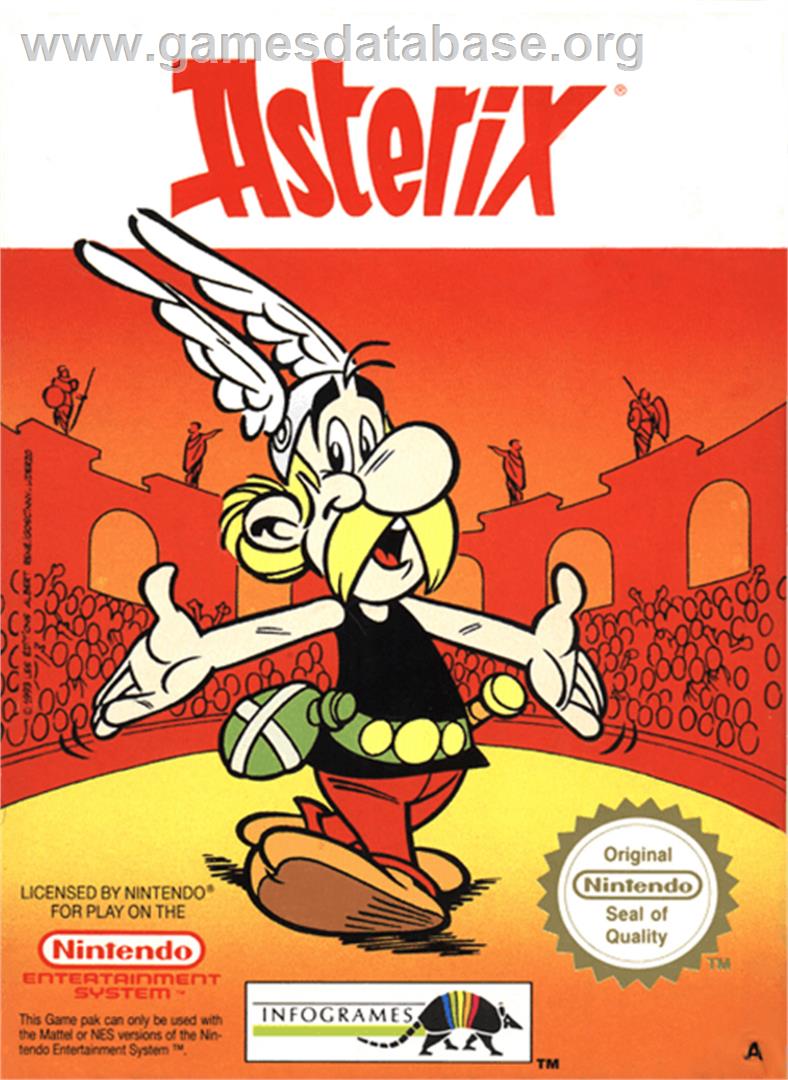 Asterix - Nintendo NES - Artwork - Box