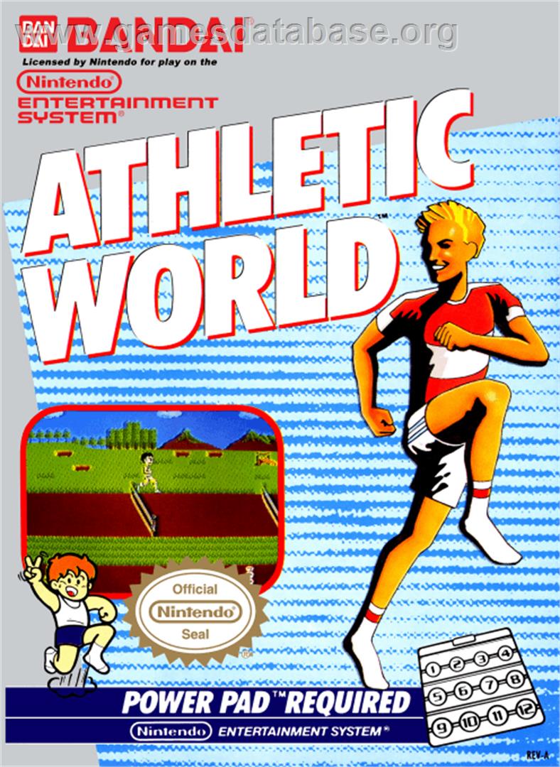 Athletic World - Nintendo NES - Artwork - Box