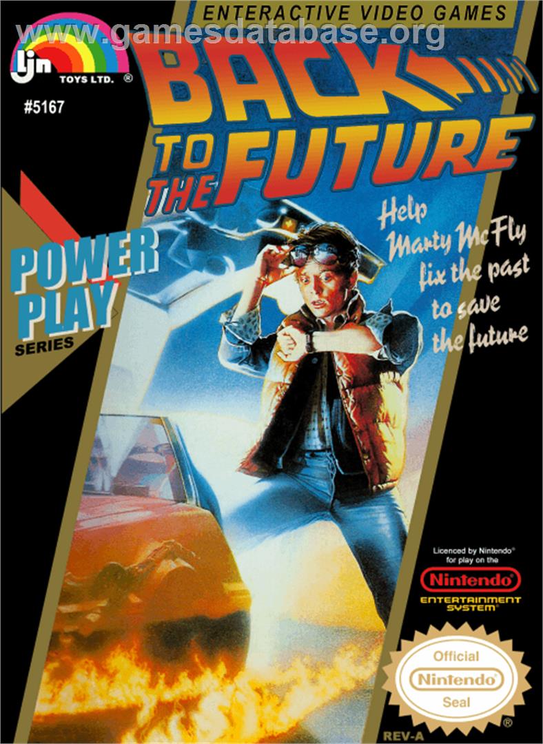 Back to the Future - Nintendo NES - Artwork - Box