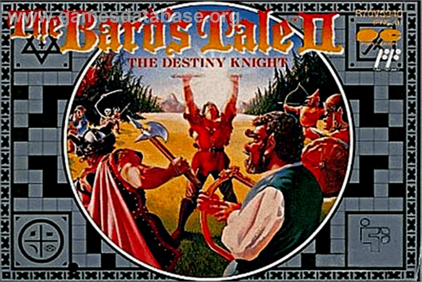 Bard's Tale II: The Destiny Knight - Nintendo NES - Artwork - Box