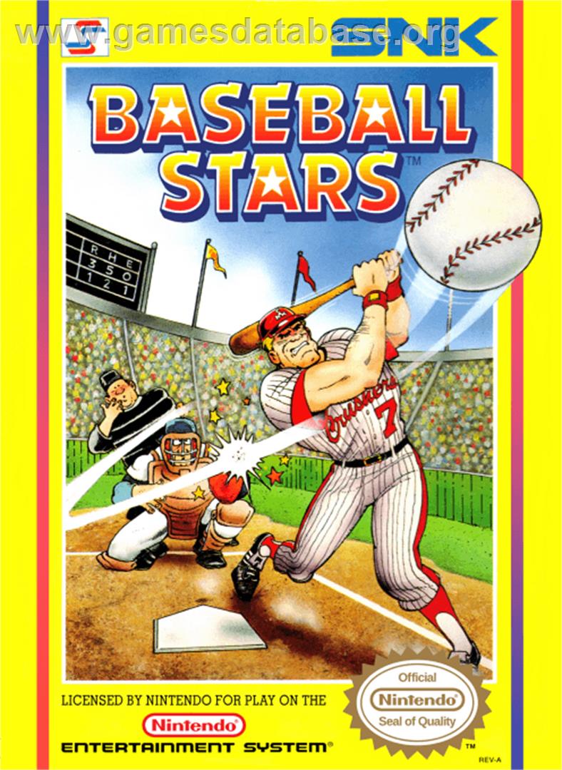 Baseball Stars - Nintendo NES - Artwork - Box