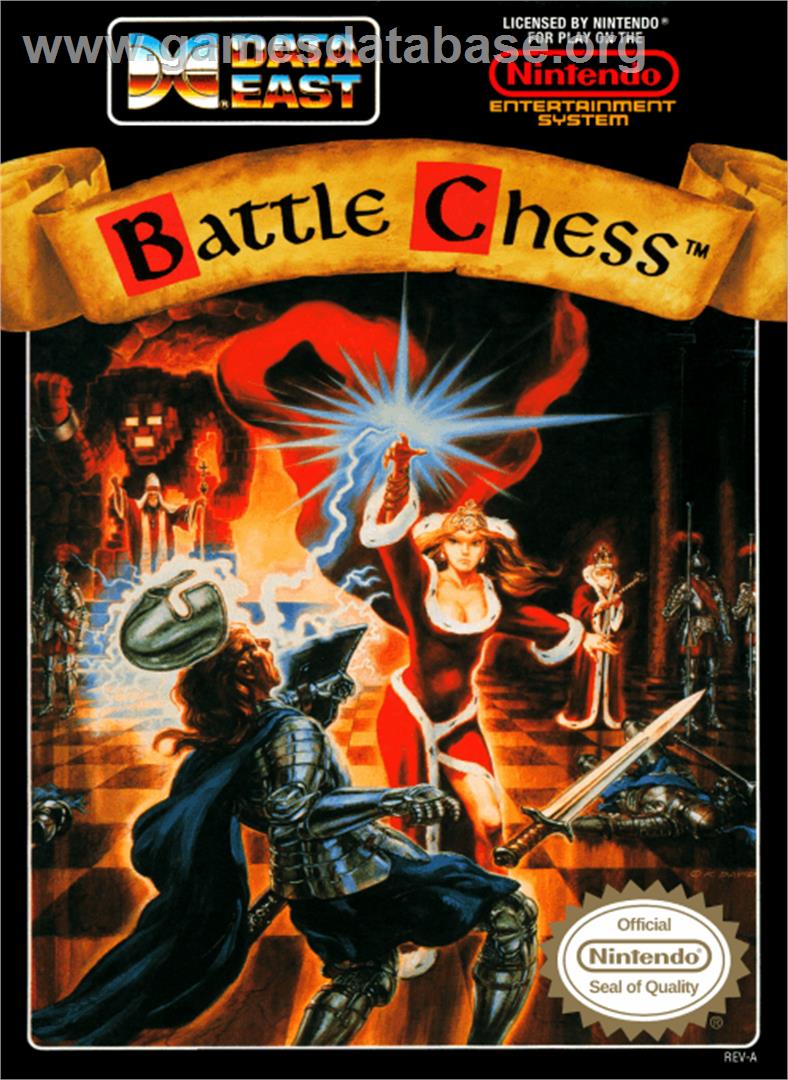 Battle Chess - Nintendo NES - Artwork - Box