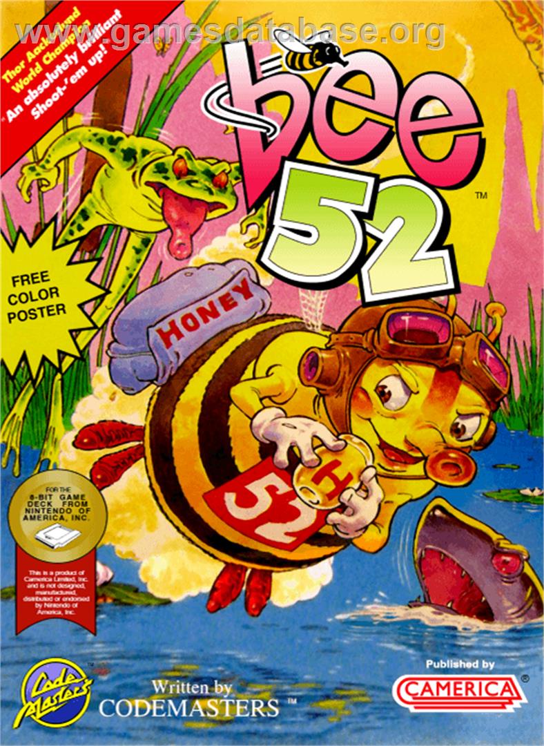 Bee 52 - Nintendo NES - Artwork - Box