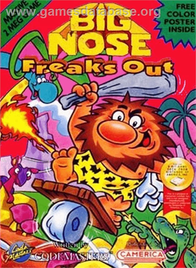 Big Nose Freaks Out - Nintendo NES - Artwork - Box