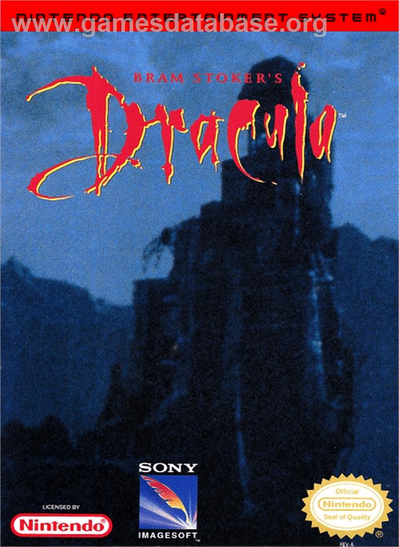 Bram Stoker's Dracula - Nintendo NES - Artwork - Box
