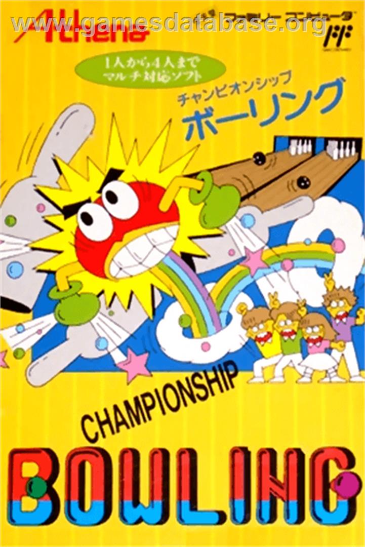 Championship Bowling - Nintendo NES - Artwork - Box