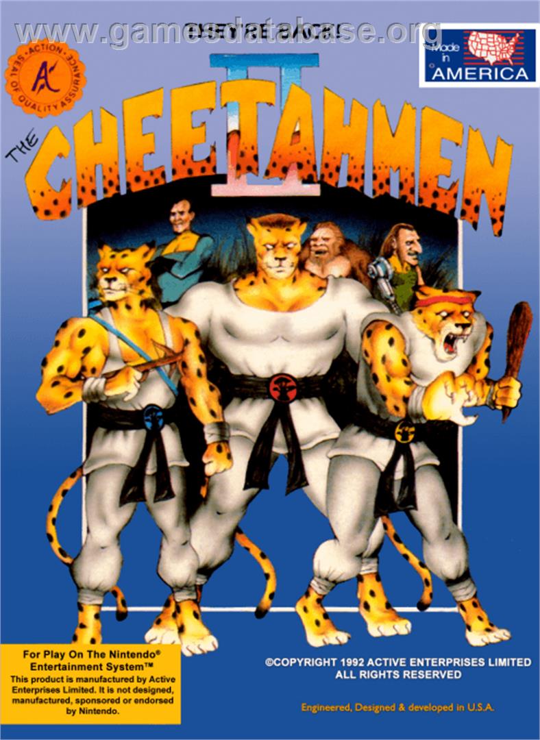 CheetahMen 2 - Nintendo NES - Artwork - Box