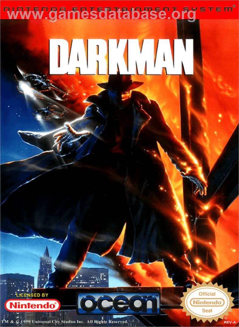 Darkman - Nintendo NES - Artwork - Box