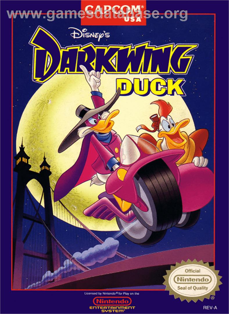 Darkwing Duck - Nintendo NES - Artwork - Box