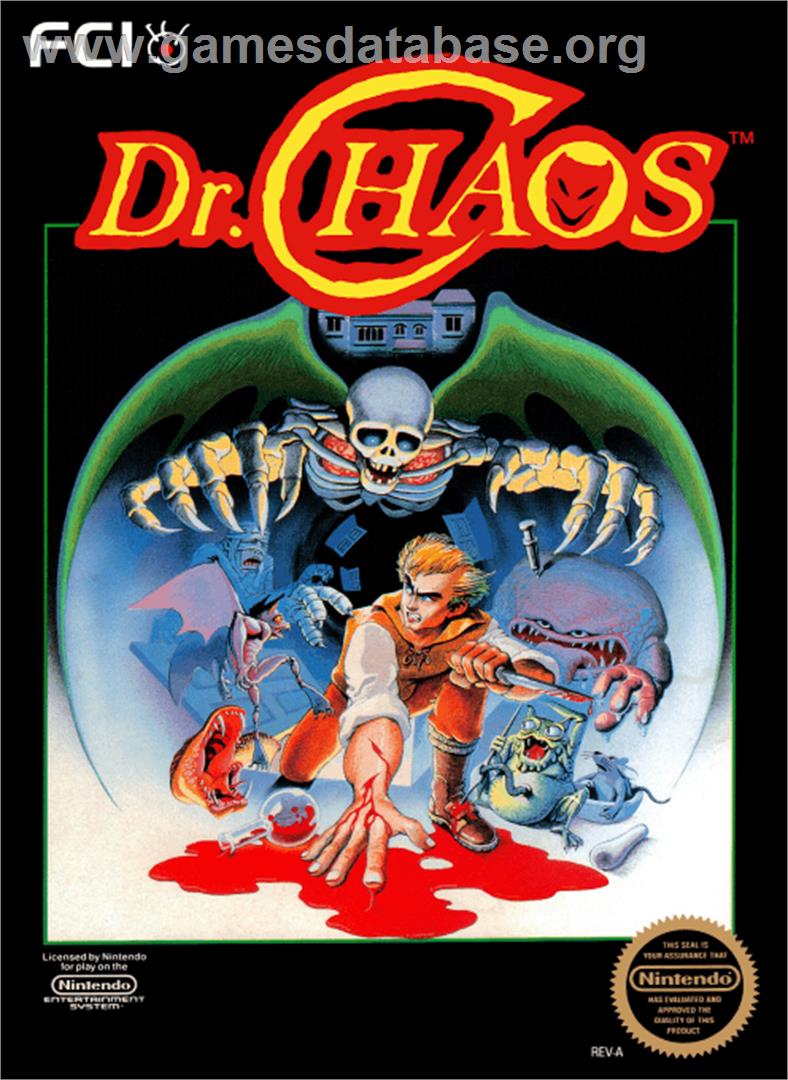 Dr. Chaos - Nintendo NES - Artwork - Box