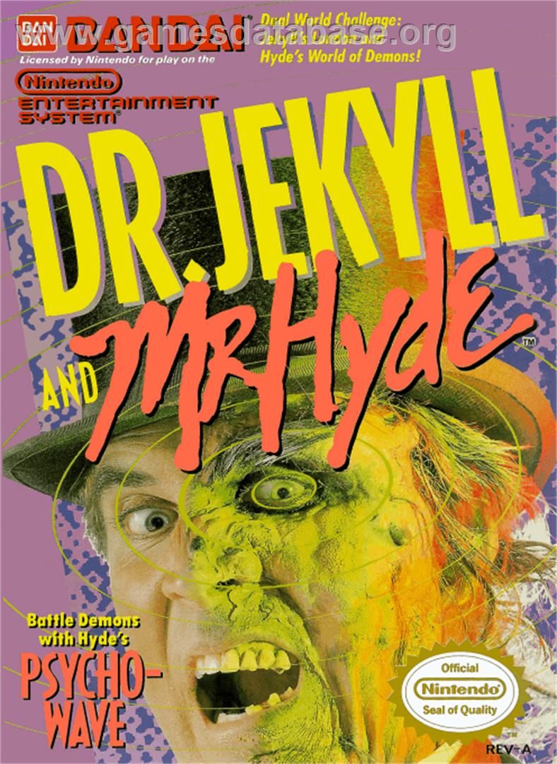 Dr. Jekyll and Mr. Hyde - Nintendo NES - Artwork - Box