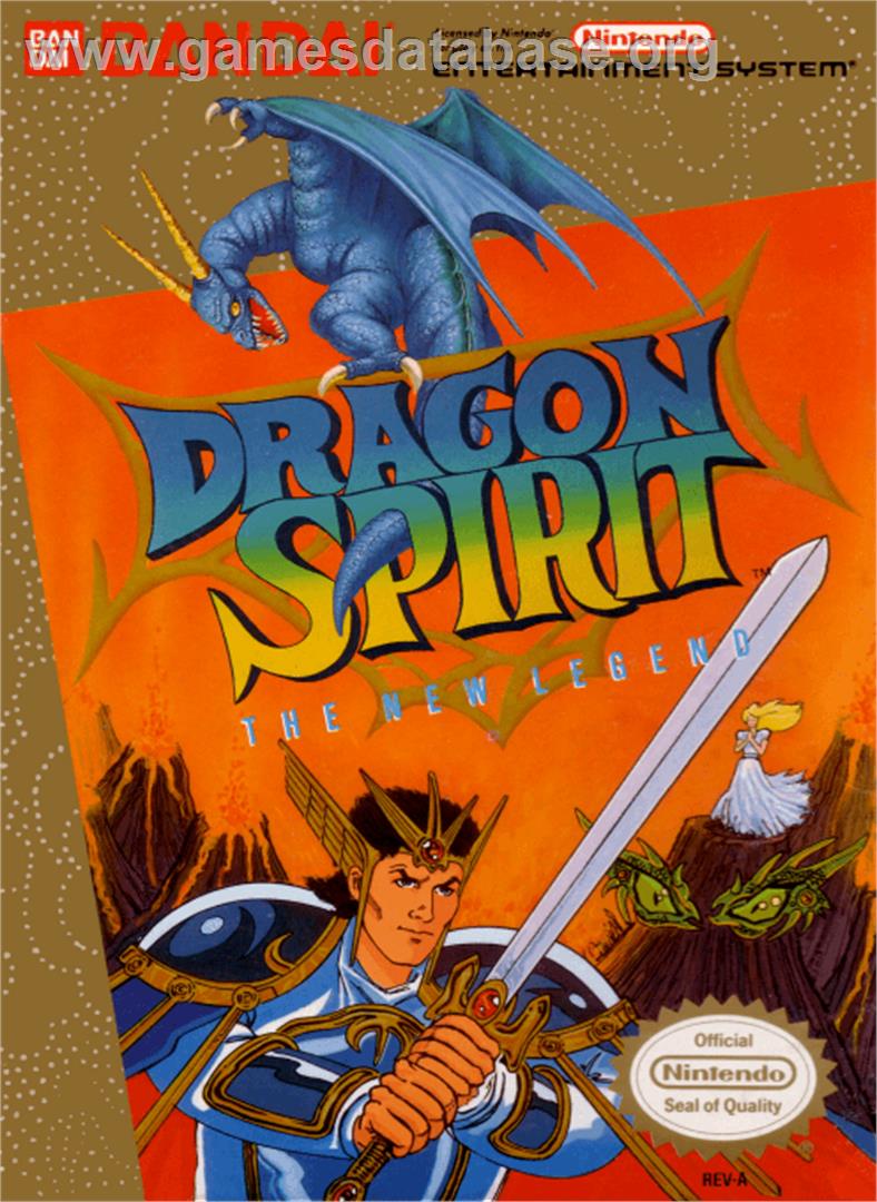 Dragon Spirit - Nintendo NES - Artwork - Box