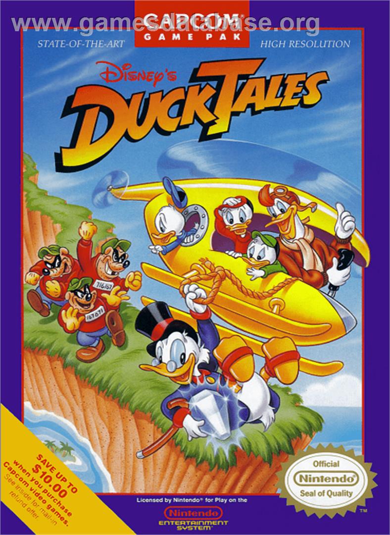 Duck Tales - Nintendo NES - Artwork - Box
