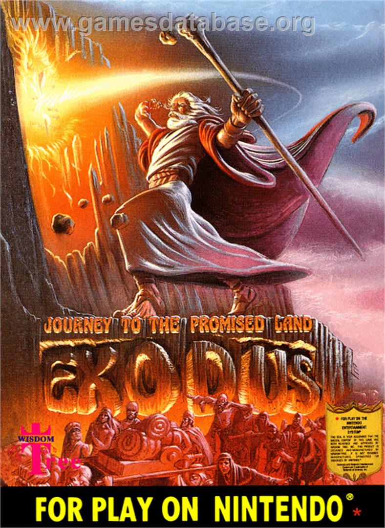 Exodus: Journey to the Promised Land - Nintendo NES - Artwork - Box