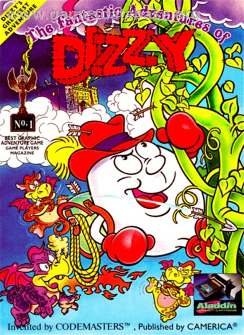 Fantastic Adventures of Dizzy - Nintendo NES - Artwork - Box