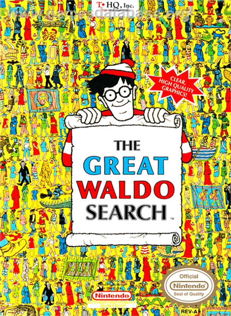 Great Waldo Search - Nintendo NES - Artwork - Box