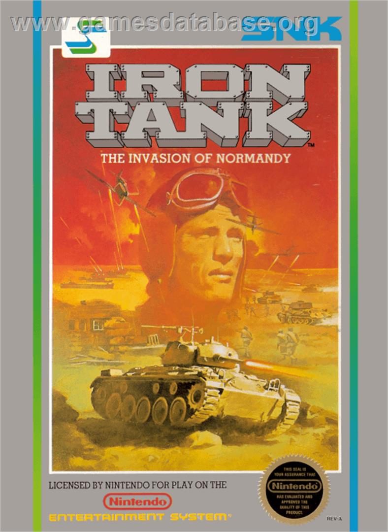 Iron Tank: The Invasion of Normandy - Nintendo NES - Artwork - Box