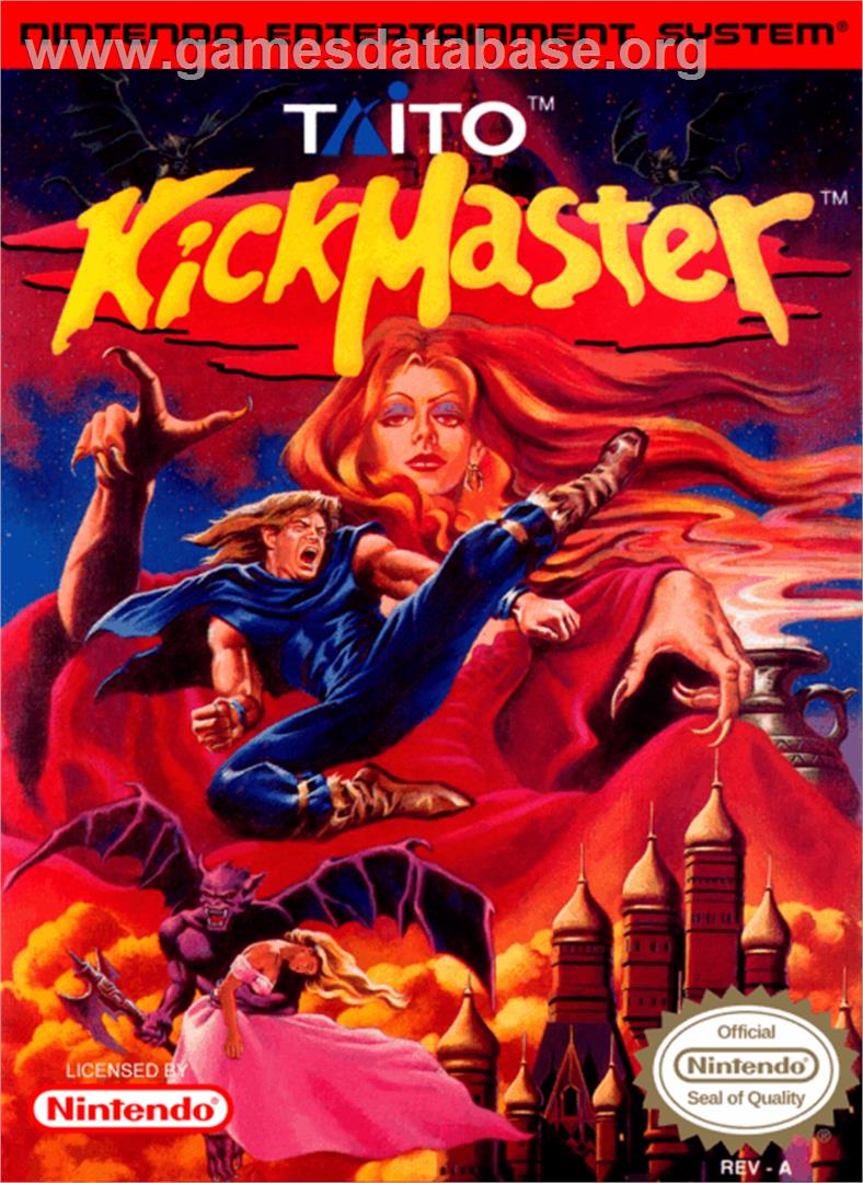 Kick Master - Nintendo NES - Artwork - Box