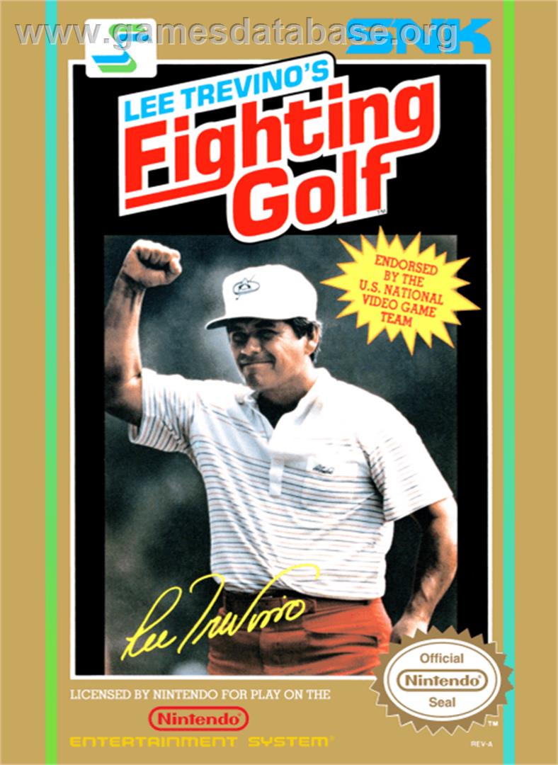 Lee Trevino's Fighting Golf - Nintendo NES - Artwork - Box