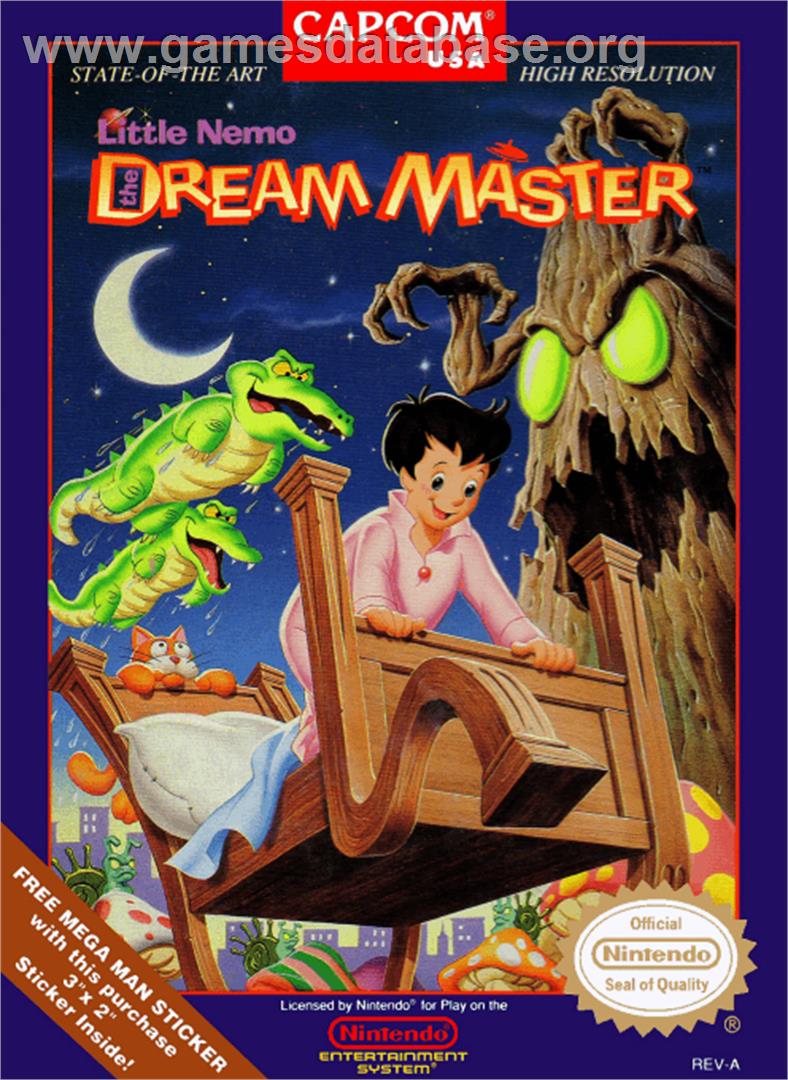 Little Nemo: The Dream Master - Nintendo NES - Artwork - Box