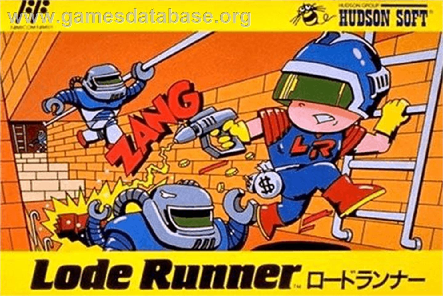 Lode Runner - Nintendo NES - Artwork - Box