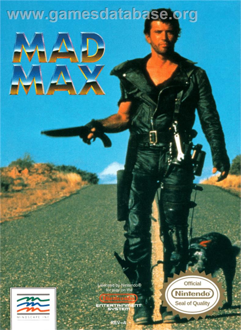 Mad Max - Nintendo NES - Artwork - Box