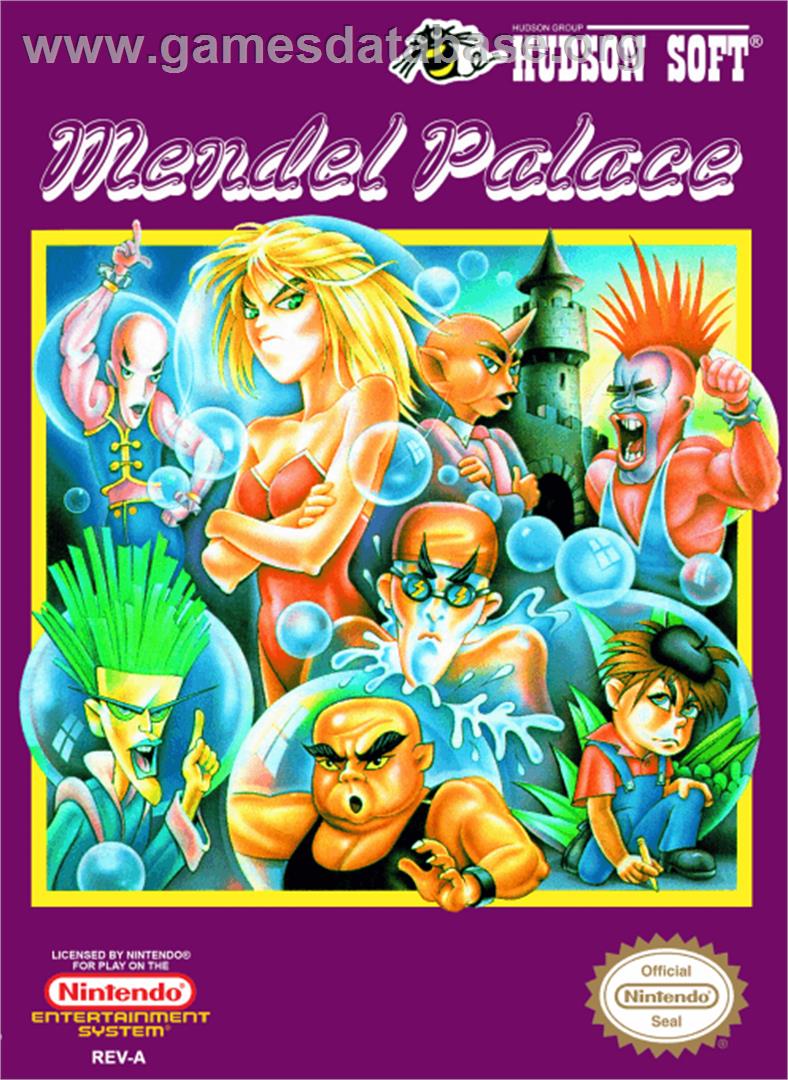 Mendel Palace - Nintendo NES - Artwork - Box