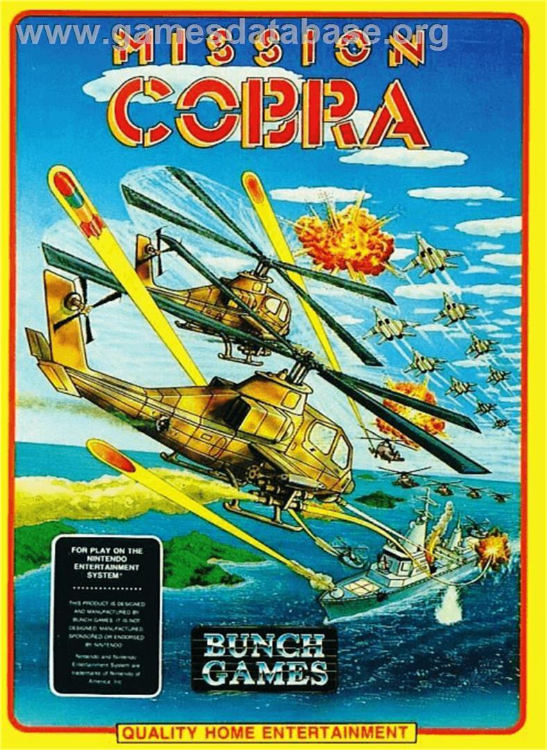 Mission Cobra - Nintendo NES - Artwork - Box