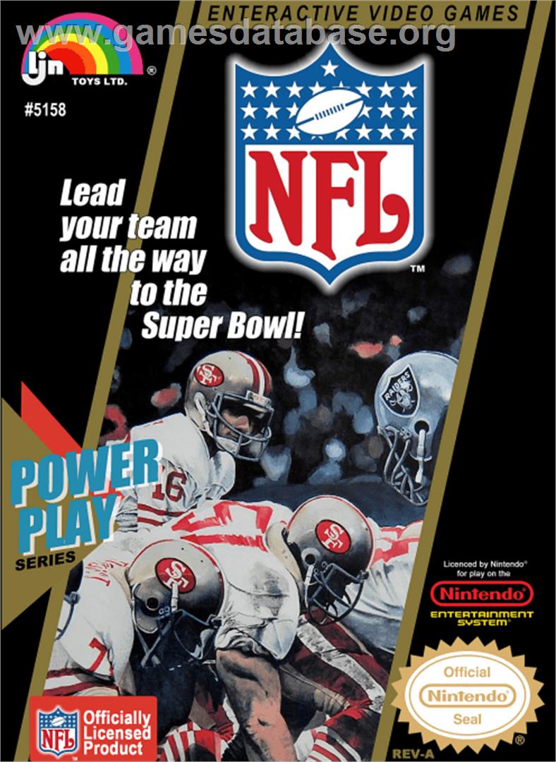NFL - Nintendo NES - Artwork - Box
