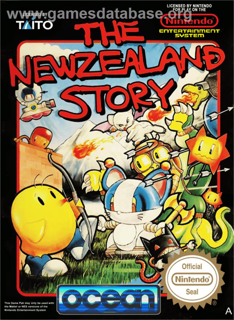 New Zealand Story - Nintendo NES - Artwork - Box