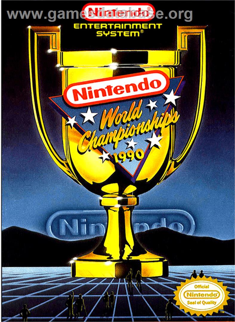 Nintendo World Championships 1990 - Nintendo NES - Artwork - Box
