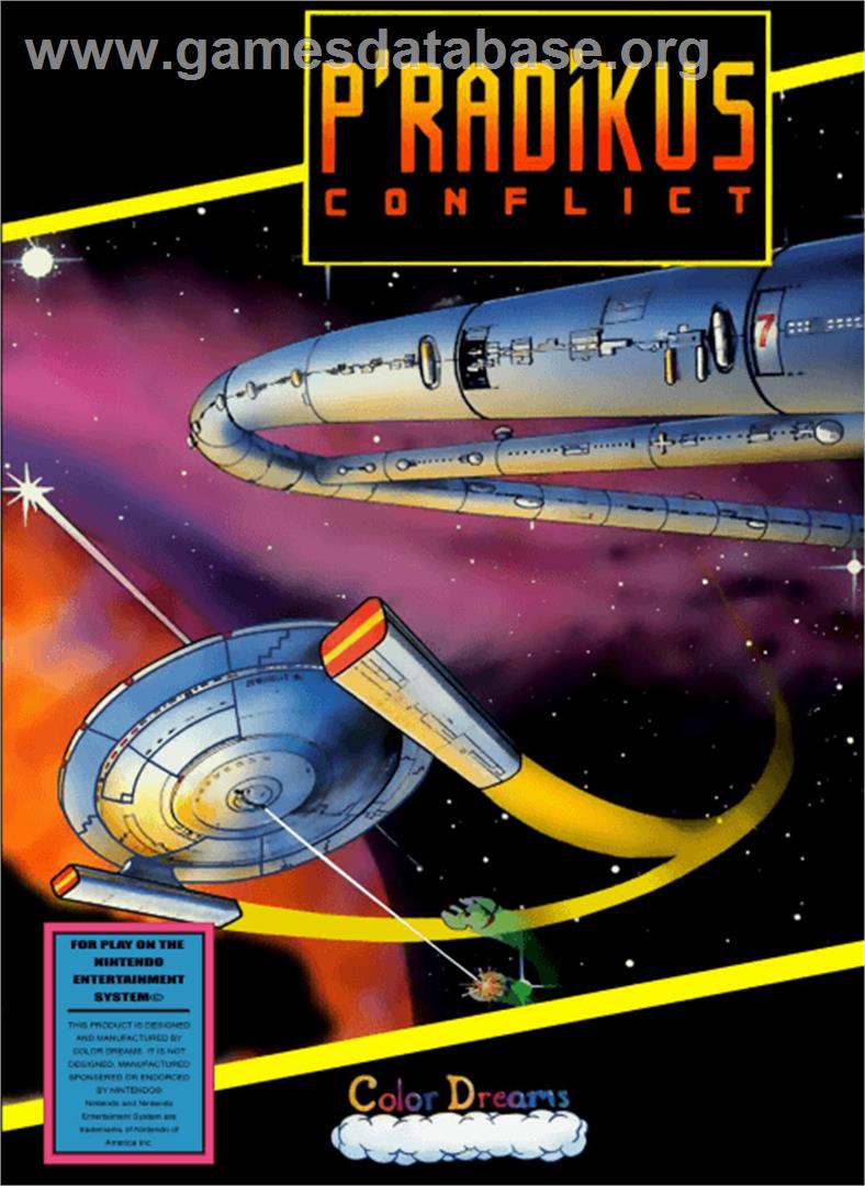 P'radikus Conflict - Nintendo NES - Artwork - Box