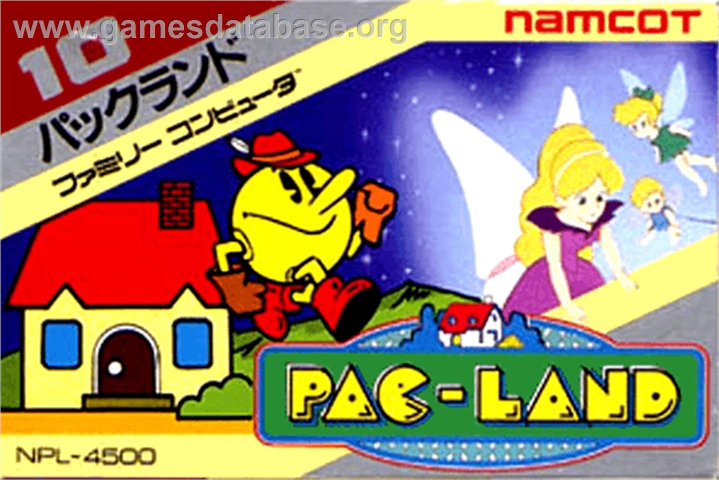 Pac-Land - Nintendo NES - Artwork - Box