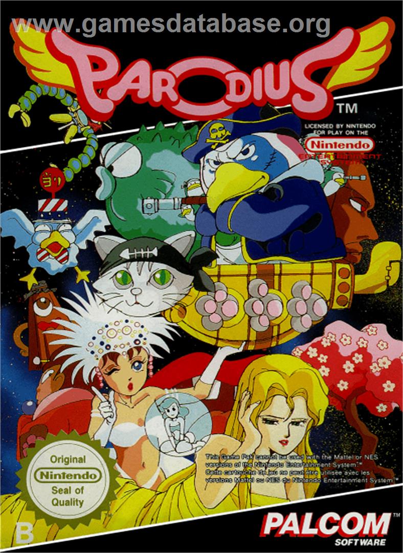 Parodius - Nintendo NES - Artwork - Box