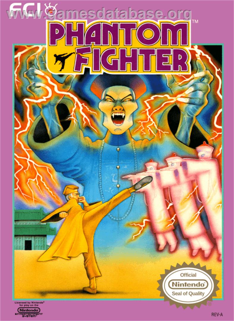 Phantom Fighter - Nintendo NES - Artwork - Box