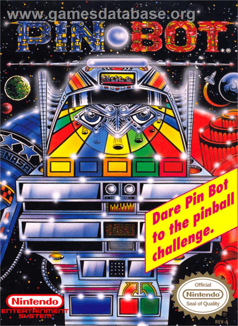 PinBot - Nintendo NES - Artwork - Box