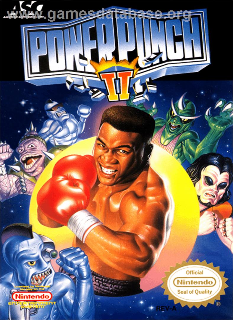 Power Punch 2 - Nintendo NES - Artwork - Box