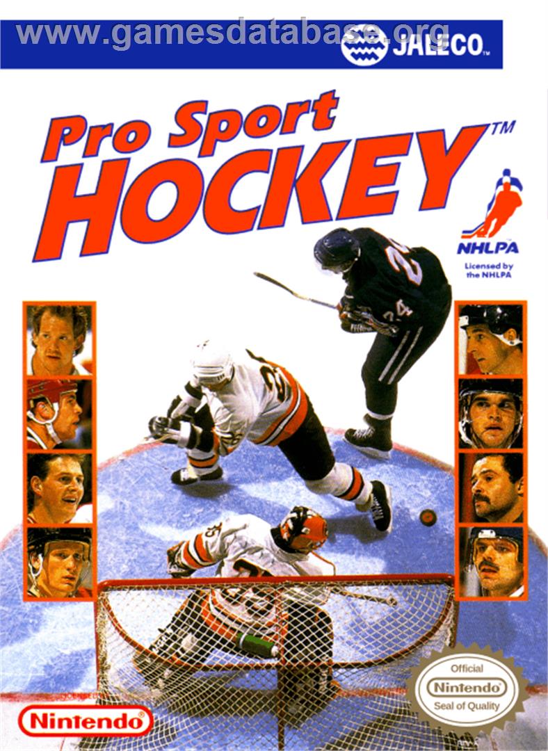 Pro Sport Hockey - Nintendo NES - Artwork - Box