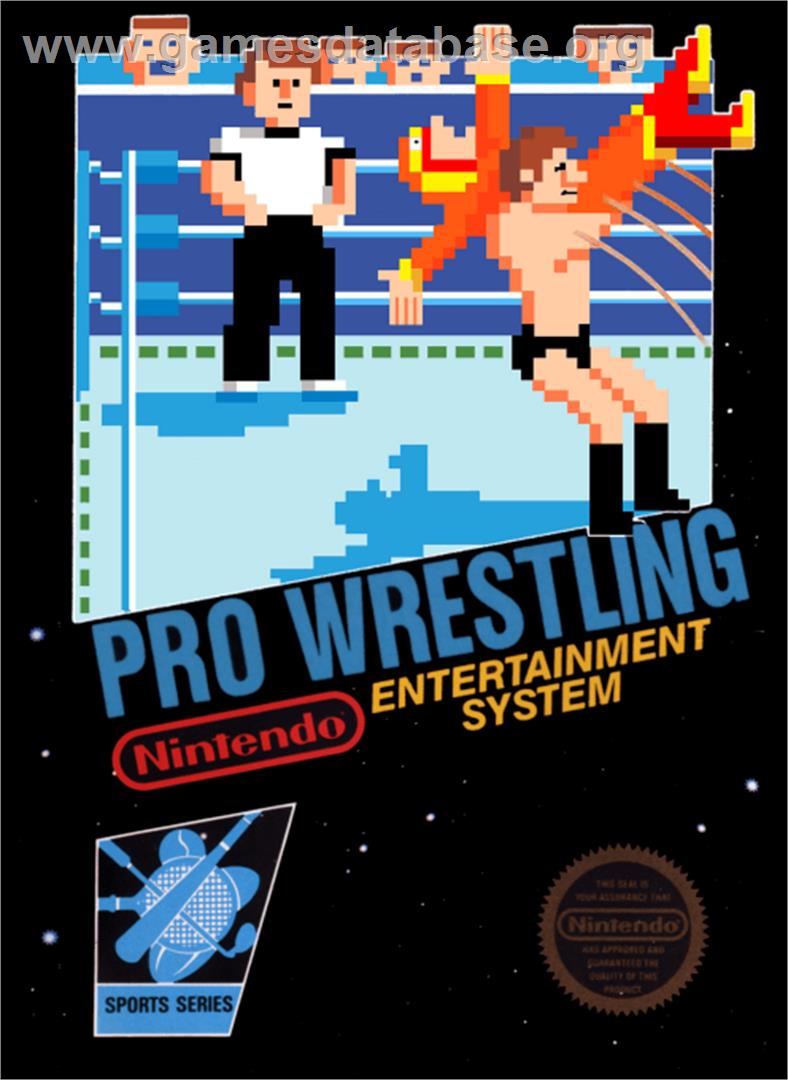 Pro Wrestling - Nintendo NES - Artwork - Box