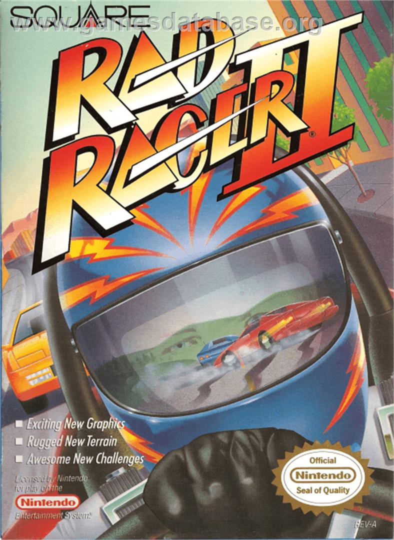 Race Chase II - Nintendo NES - Artwork - Box