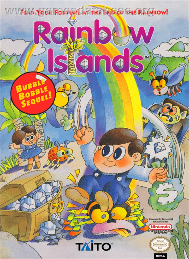 Rainbow Islands - Nintendo NES - Artwork - Box