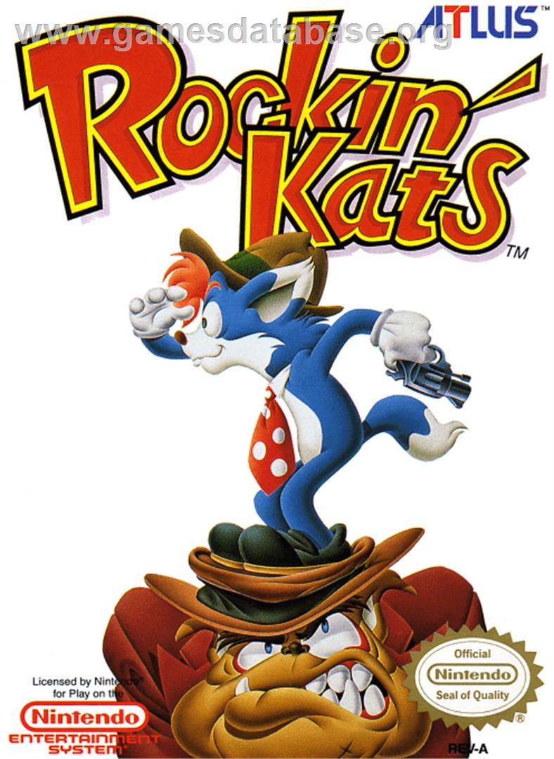 Rockin' Kats - Nintendo NES - Artwork - Box