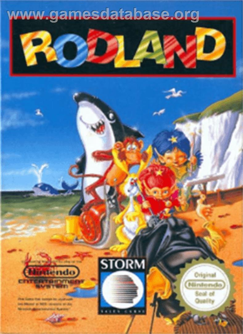 Rodland - Nintendo NES - Artwork - Box