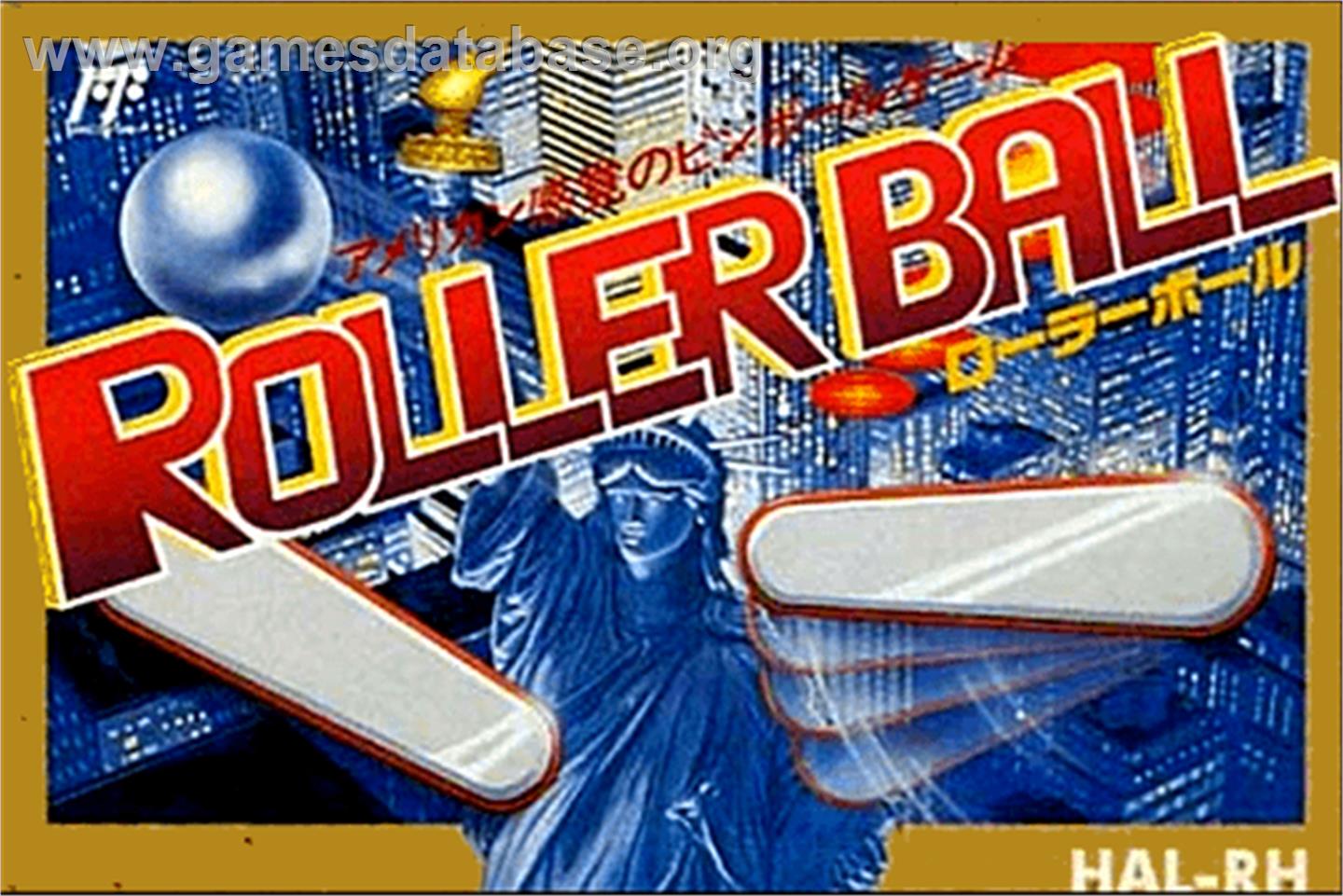 Roller Ball - Nintendo NES - Artwork - Box