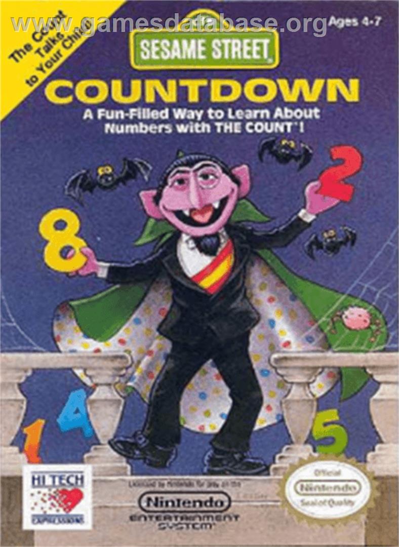 Sesame Street Countdown - Nintendo NES - Artwork - Box